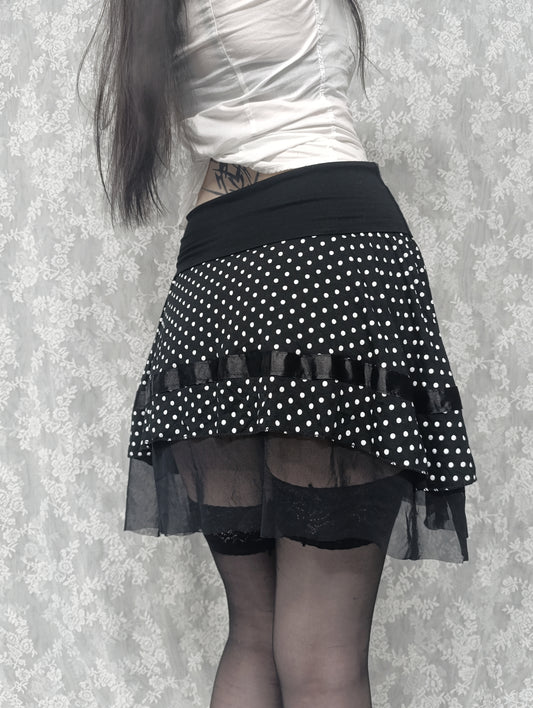Polka Dot Skirt ⊹₊⟡⋆