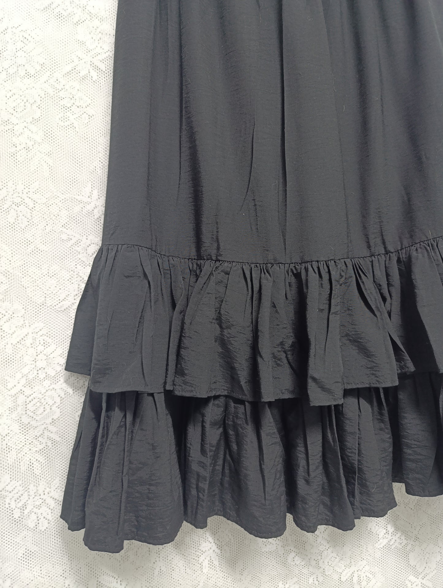 Midi Ruffle Skirt ༺♰༻