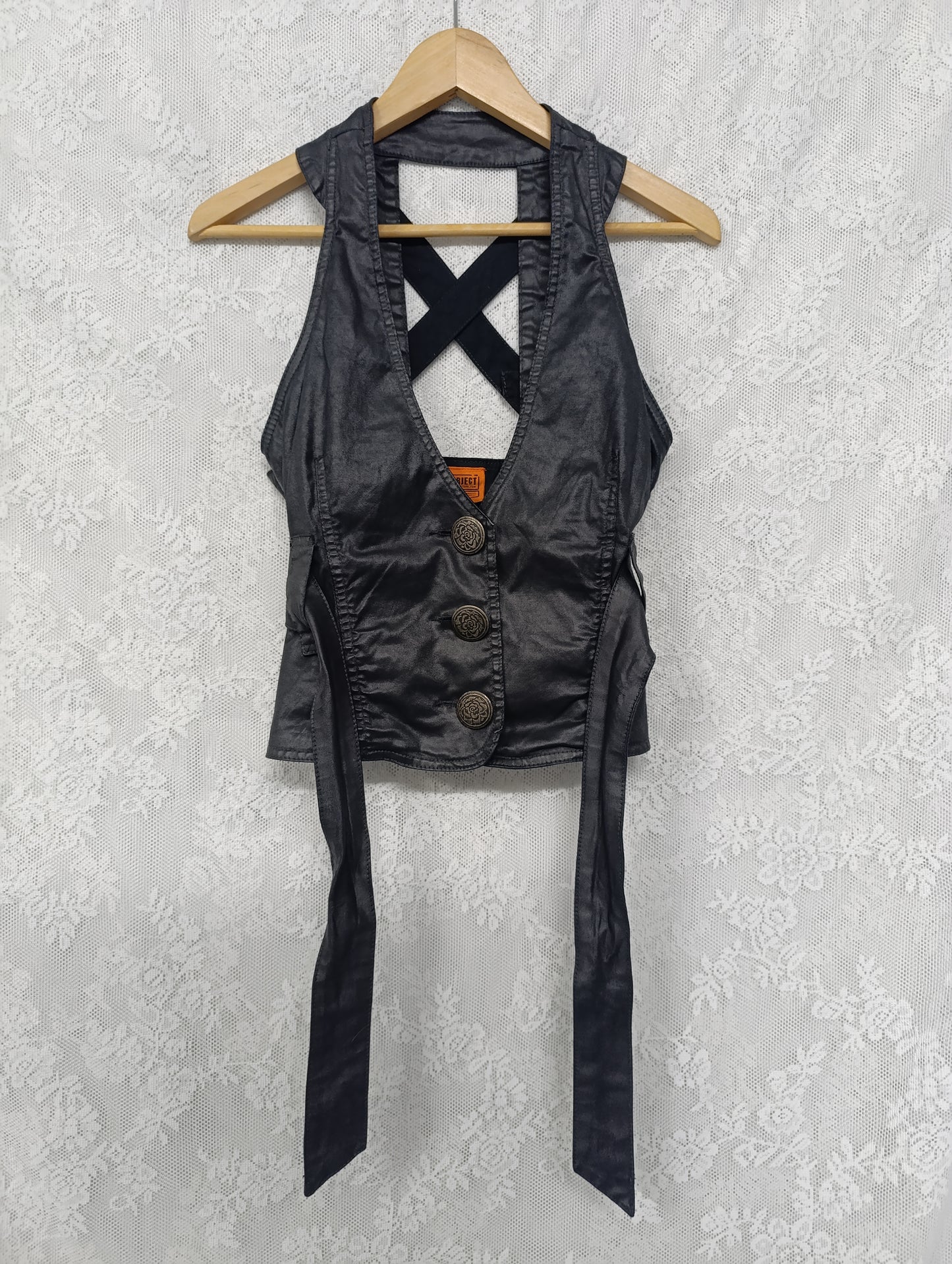 Waxed Cotton Vest 𓋹