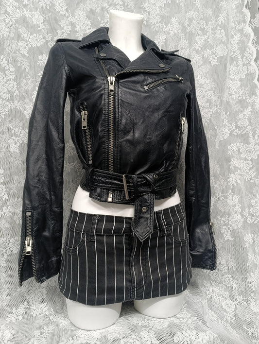 Vintage Lamb Leather Jacket ✞︎