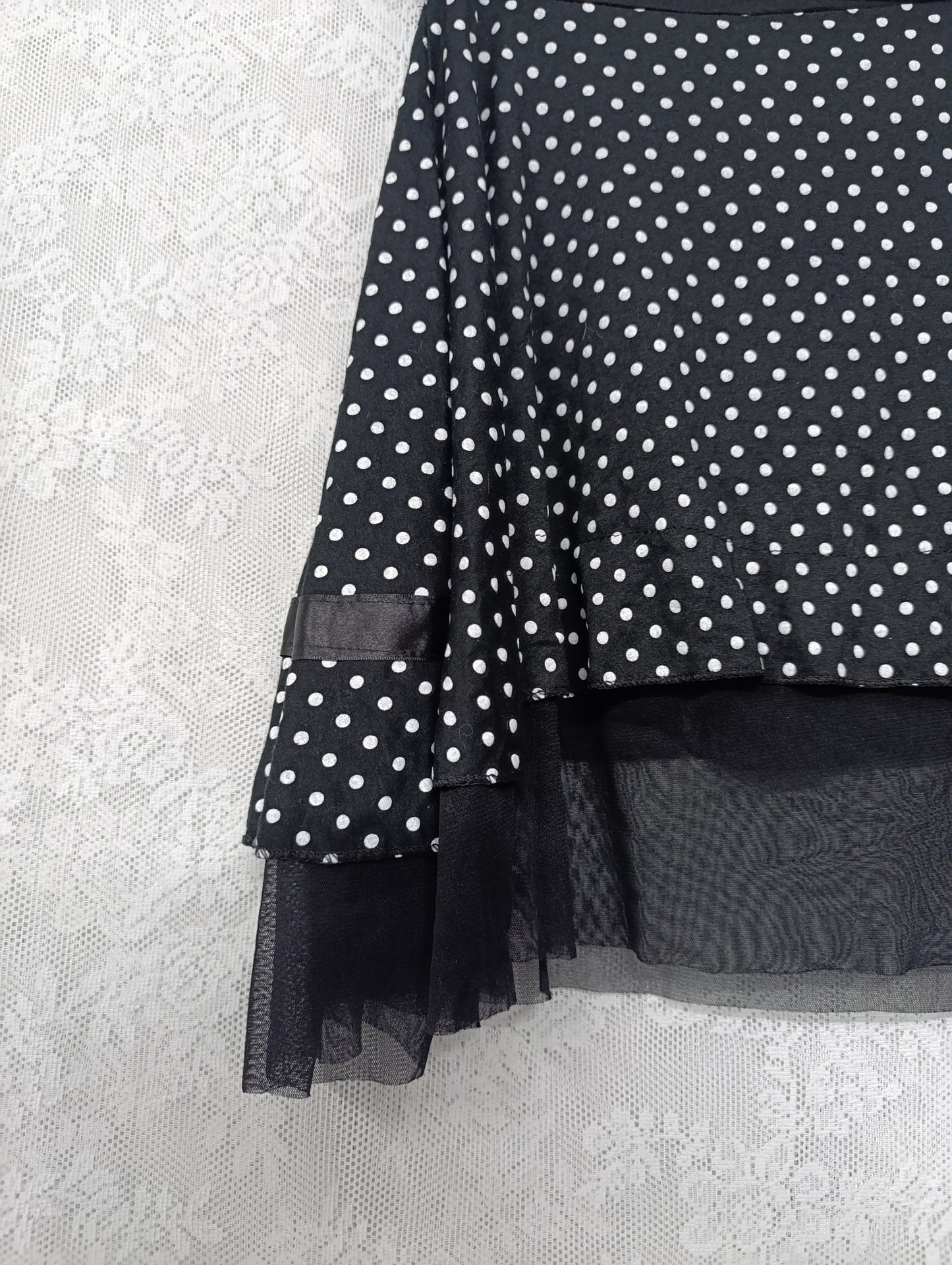 Polka Dot Skirt ⊹₊⟡⋆