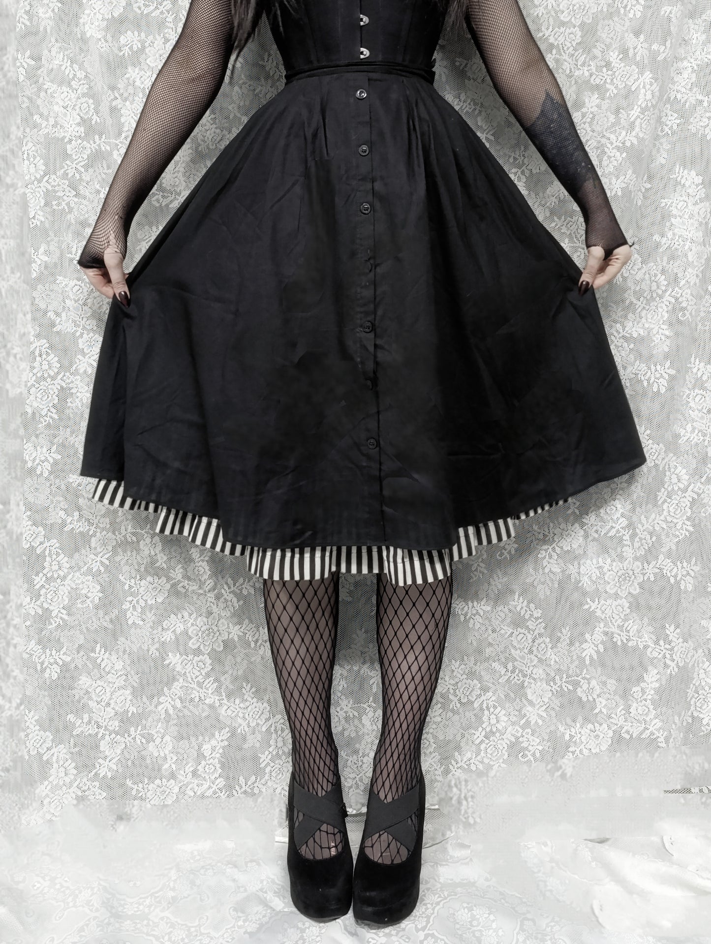 Vintage Button Skirt ༺♰༻
