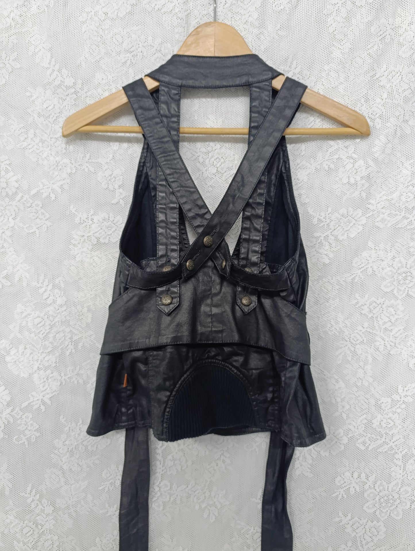 Waxed Cotton Vest 𓋹
