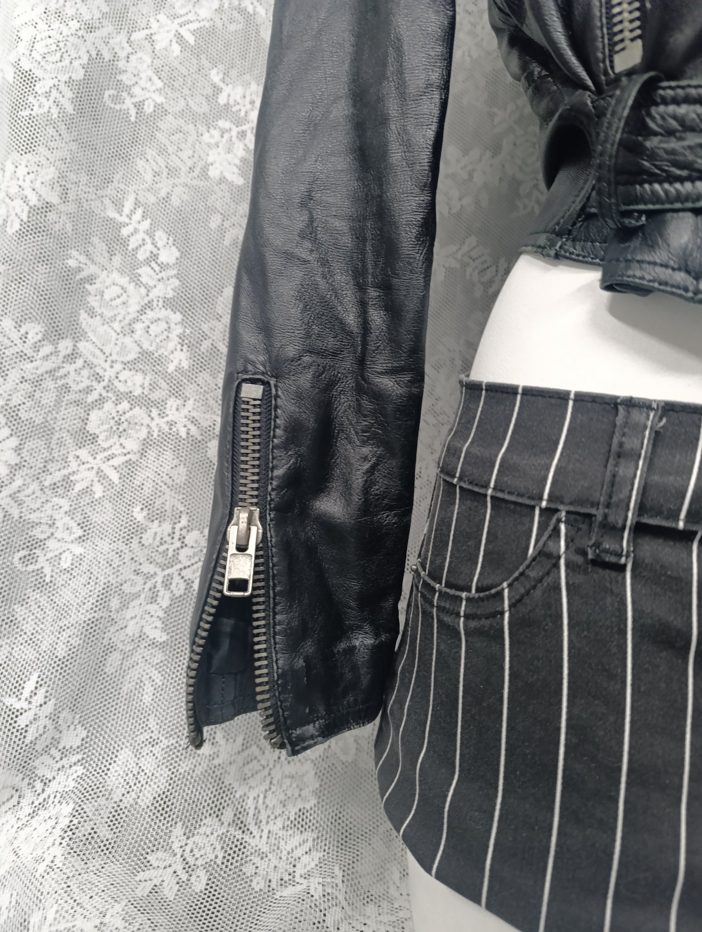 Vintage Lamb Leather Jacket ✞︎