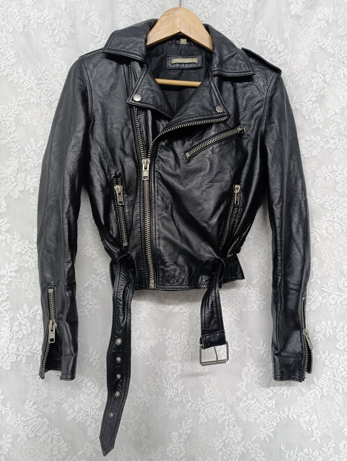 Vintage Lamb Leather Jacket ✞︎