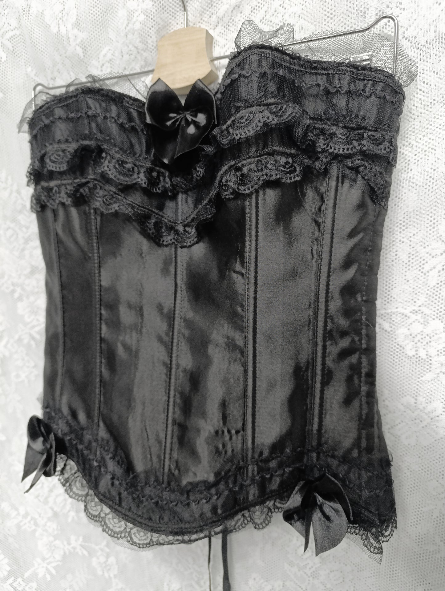 Overbust Satin Corset 𓆩♱𓆪