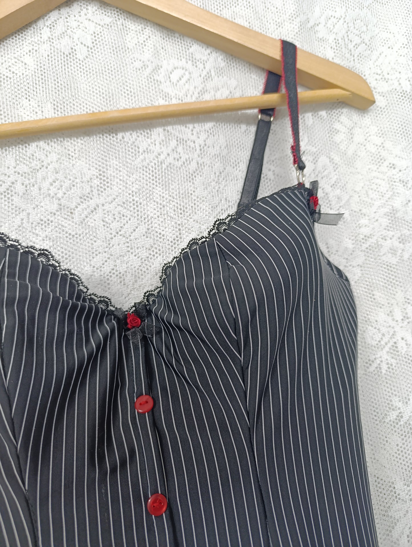 Striped Corset Top ༺♰༻