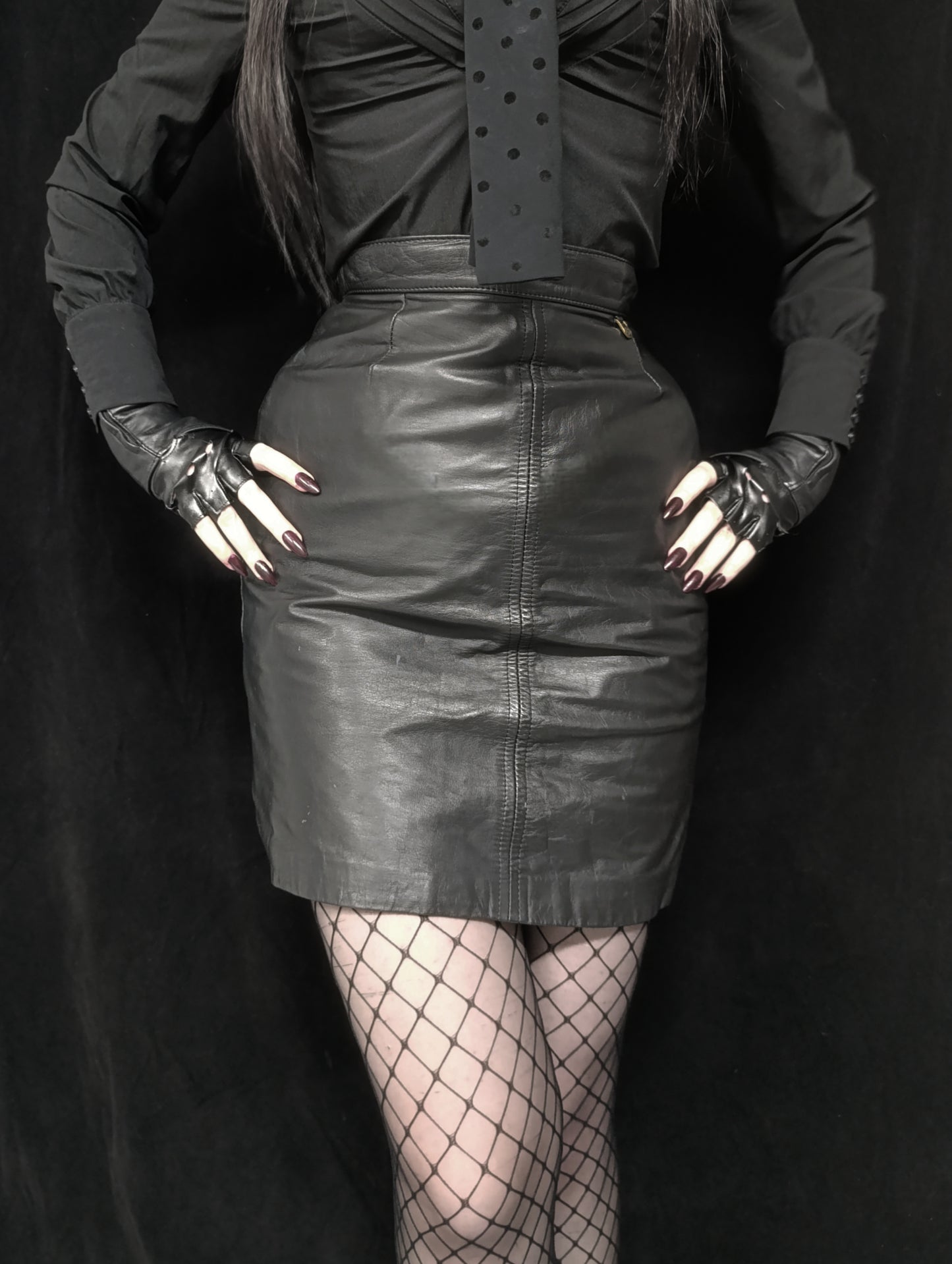Vintage Leather Skirt ⋆☥⋆
