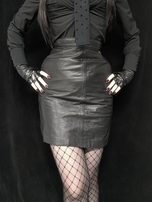 Vintage Leather Skirt ⋆☥⋆