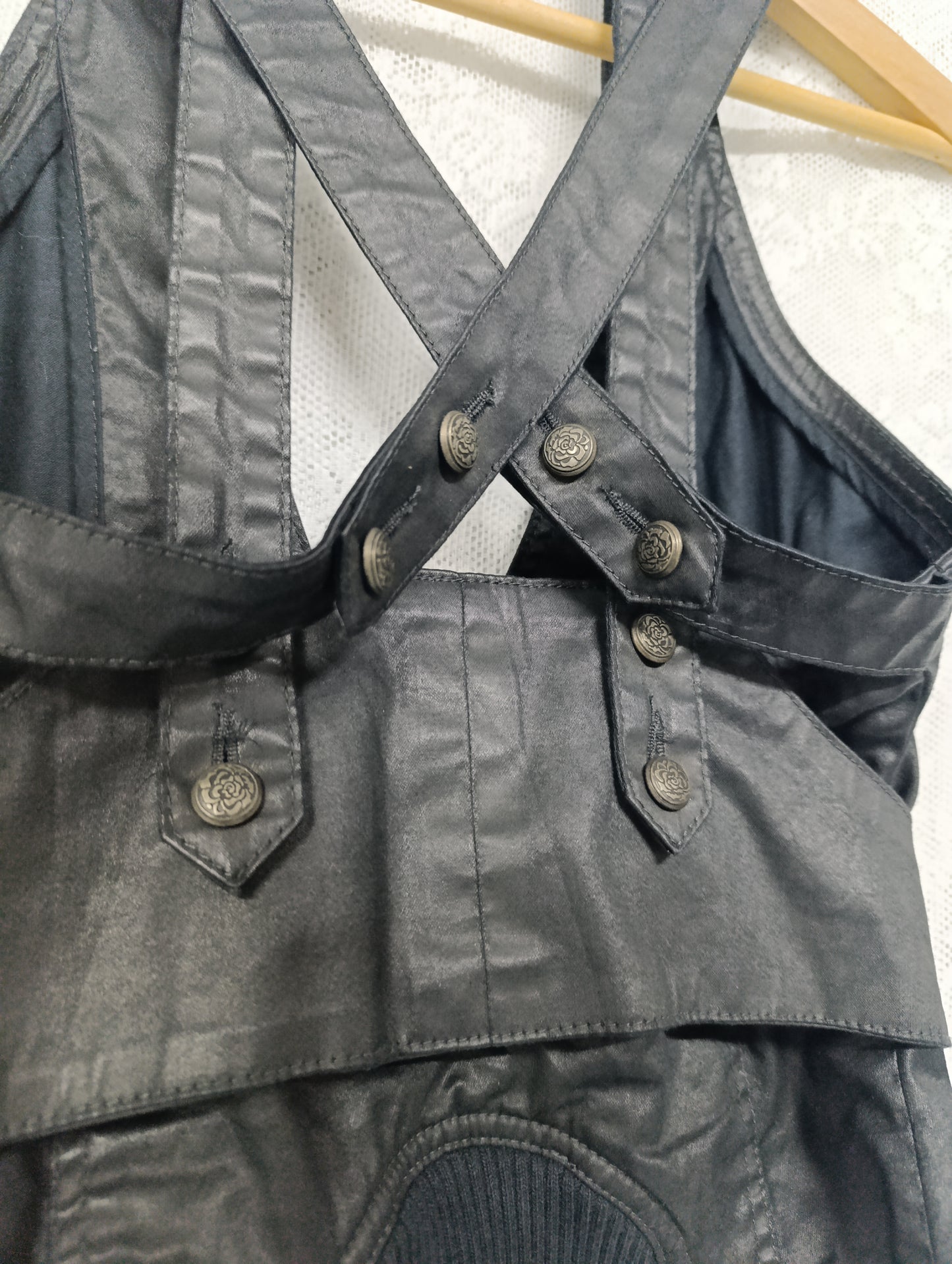 Waxed Cotton Vest 𓋹