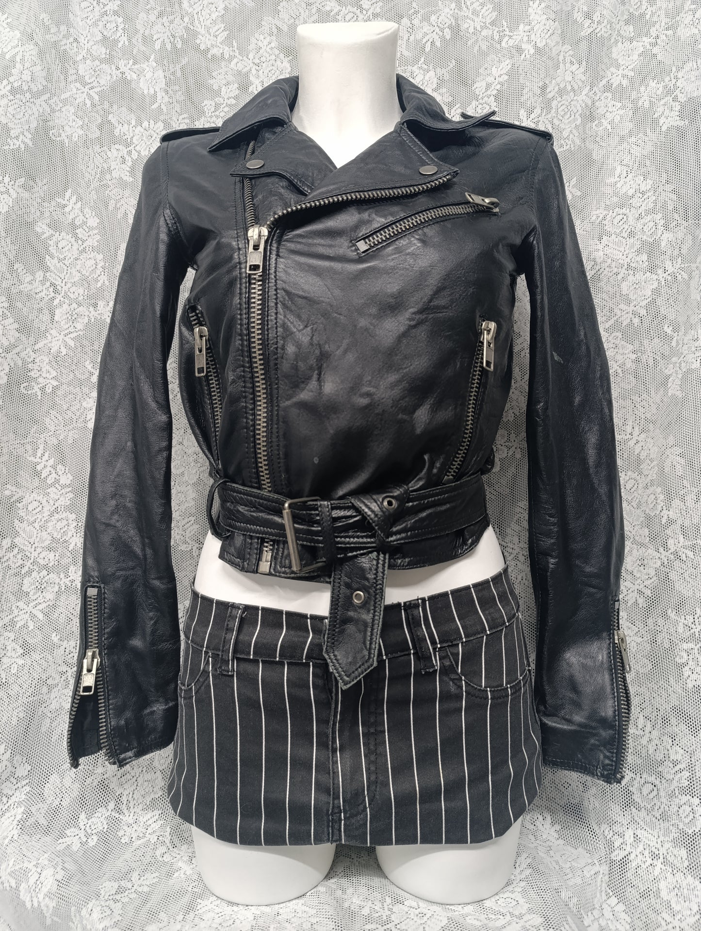 Vintage Lamb Leather Jacket ✞︎