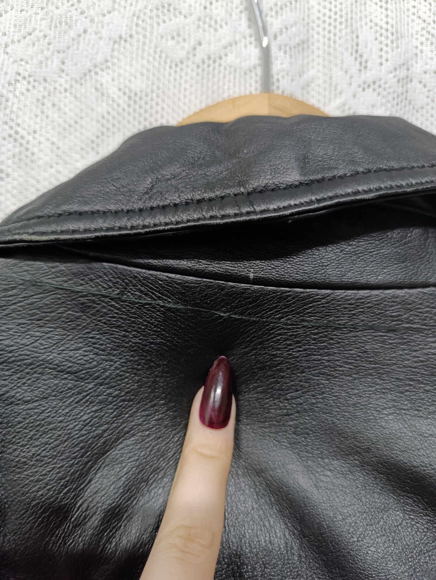 Vintage Lamb Leather Jacket ✞︎