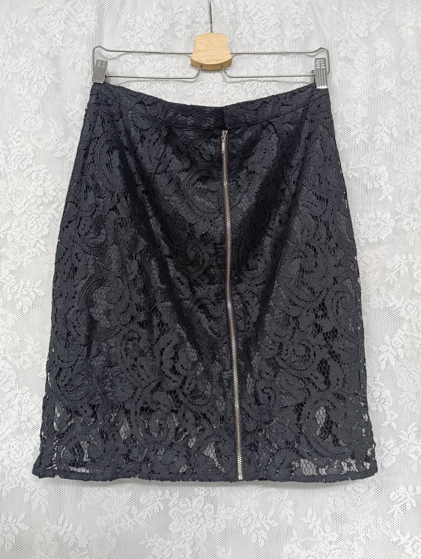 Lace Midi Skirt -♡´-